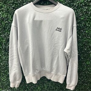 H&M Inhale Exhale Grey Men's Sweater size M - Used excellent condition